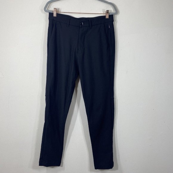 Lululemon Other - Lululemon Men’s Commission Classic-Fit Pant Size 30 Black Stretch